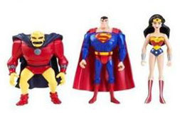 DC Superheroes 3-Pack Purple: Superman, Wonder Woman, Etrigan