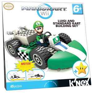 Mario Kart Wii - KNex Standard Kart Build Kit - Luigi