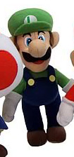 6-Inch Nintendo Luigi Plush
