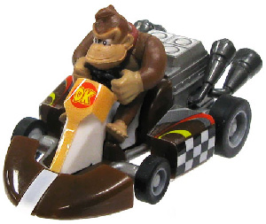 Mario Kart 1.5-Inch Donkey Kong Pull Back Racer