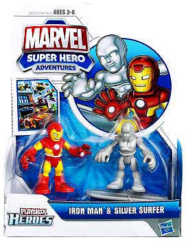 Marvel Super Hero Adventures - Iron Man and Silver Surfer