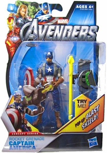 Marvel The Avengers - 3.75-Inch Rocket Grenade Captain America