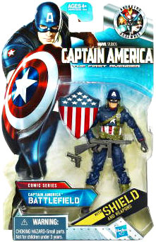 Captain America First Avengers - 3.75-Inch Battlefield Captain America