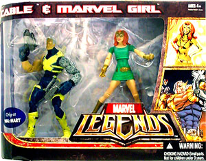 Hasbro Marvel Legends - Cable and Marvel Girl