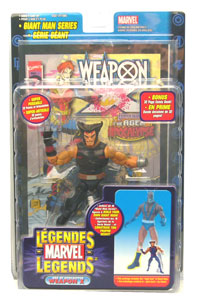 Marvel Legends - Giant-Man BAF - AOA Wolverine