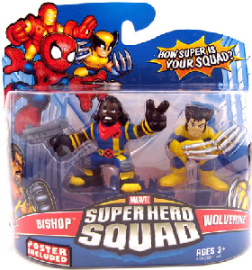 Super Hero Squad - Bishop and Wolverine