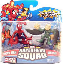 Super Hero Squad - Spider-Man and Vulture