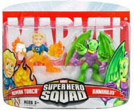 Super Hero Squad - Human Torch and Annihilus