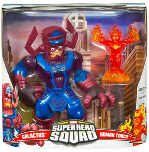 Super Hero Squad Mega Pack: Galactus and Human Torch
