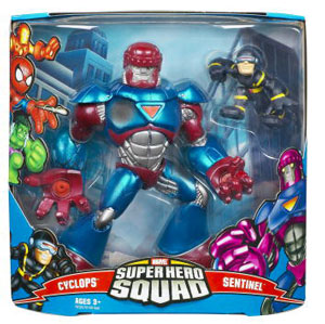 MegaPack Super Hero Squad - New Sentinel and Cyclops
