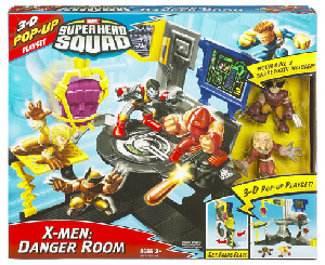 Super Hero Squad Playset - X-Men Danger Room [Sabretooth, Wolverine]