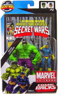 Marvel Universe Comic Pack - Hulk and Cyclops