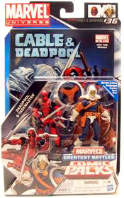 Marvel Universe Comic Pack - Deadpool and Taskmaster