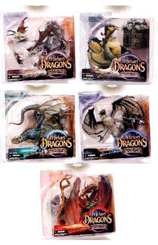 Mcfarlane Dragons Series 1 Set of 5