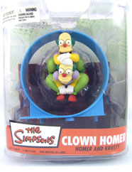 Clown Homer (Homer and Krusty)