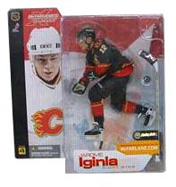 Jarome Iginla Series 4 - Calgary Flames Black Jersey Variant