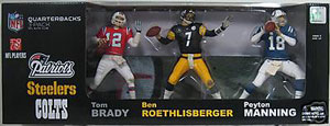 NFL 3 Elite Quarterbacks - Brady, Roethlisberger, Manning