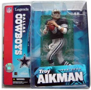 NFL Legends Series 1 - Troy Aikman - Blue Jersey Variant - Dallas Cowboy