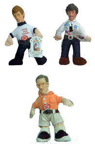 6-Inch Napoleon Dynamite with Sound Set of 3