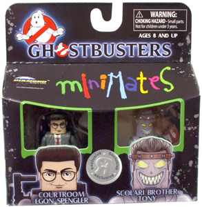 Ghostbusters Minimates - 2-Pack - Courtroom Egon Spengler and Scolari Brother Tony