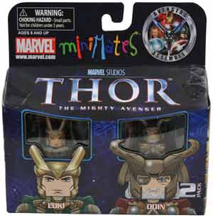 Thor Minimates - 2-Pack Loki and Odin