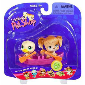 Littlest Pet Shop -  Duck and Dog(199-200)