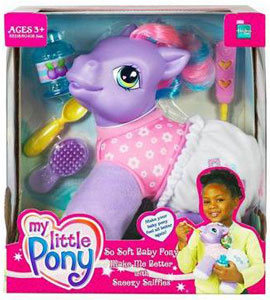 MY LITTLE PONY SO SOFT BABY PONY Make Me Better with SNEEZY SNIFFLES