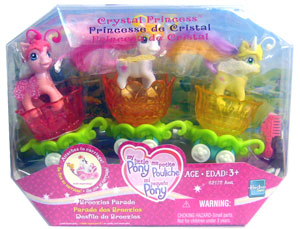 MY LITTLE PONY CRYSTAL PRINCESS BREEZIES PARADE - FLUFFALUFF, SILLY LILLY and TUMBLETOP