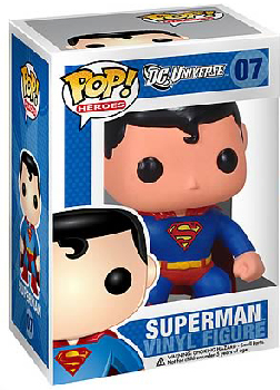 DC Universe Pop Heroes 3.75 Vinyl - Superman
