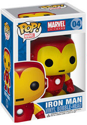 Marvel Pop Heroes 3.75 Vinyl - Iron Man