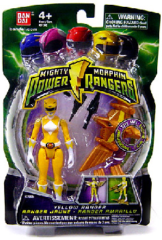 Power Rangers Mighty Morphin - 4-Inch - Yellow Ranger