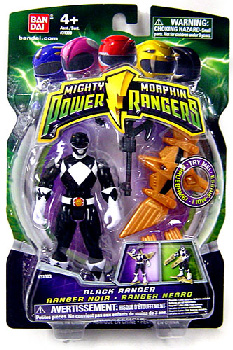 Power Rangers Mighty Morphin - 4-Inch - Black Ranger