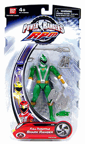 Power Rangers RPM - Full Throttle Green Shark Ranger
