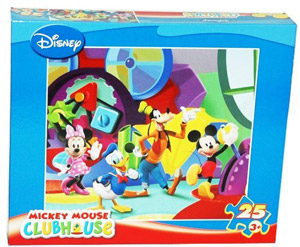 Disney Mickey Mouse Clubhouse 25 Piece Puzzle - Silly Switch