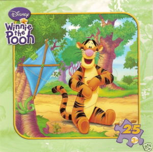 Disney Winnie The Pooh 25 Piece Puzzle - Tigger