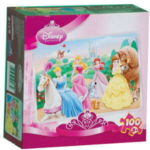 Disney Princess 100 Piece Puzzle - Springtime with Friends