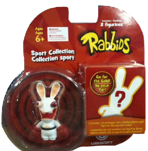 Rayman Raving Rabbids - Sports Collection 2 Figures Boxing and Mystery
