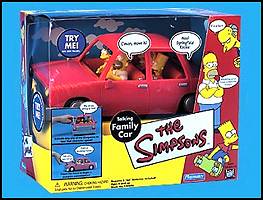 THE SIMPSONS TALKING FAMILY CAR