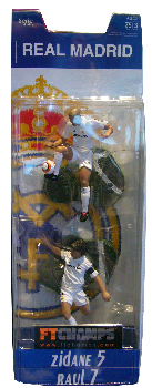 Real Madrid - 3-Inch 2-Pack: Zidane and Raul