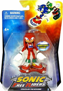 Sonic Free Riders - 3-Inch Knuckles