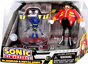 Sonic The Hedgehog - 2-Pack: Metal Sonic and Dr Eggman