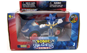 Sonic Sega All-Stars Racing - 5-Inch Sonic With Car