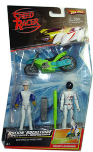 Speed Racer - Rockin Rocketbike - Speed Racer and Taejo Togokhan