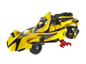 Speed Racer Deluxe Battle Vehicle With Figure - Racer X Race Car