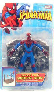 Super-kick Spider-Man