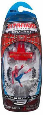 Spider-Man 3 - 3-Inch Titanium - Spider-Man