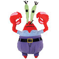 7-Inch SpongeBob - Mr Krabs Beanie Baby