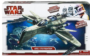 Clone Wars 2009 - Deluxe ARC-170 Fighter