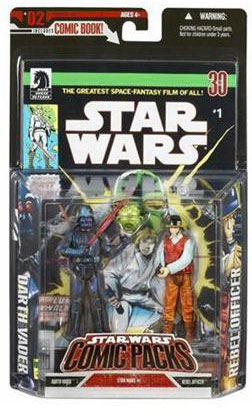 Star Wars Comic Packs: Darth Vader and Rebel Officer