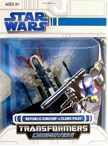 SW Transformers Crossover- Clone Pilot to Republic Gunship